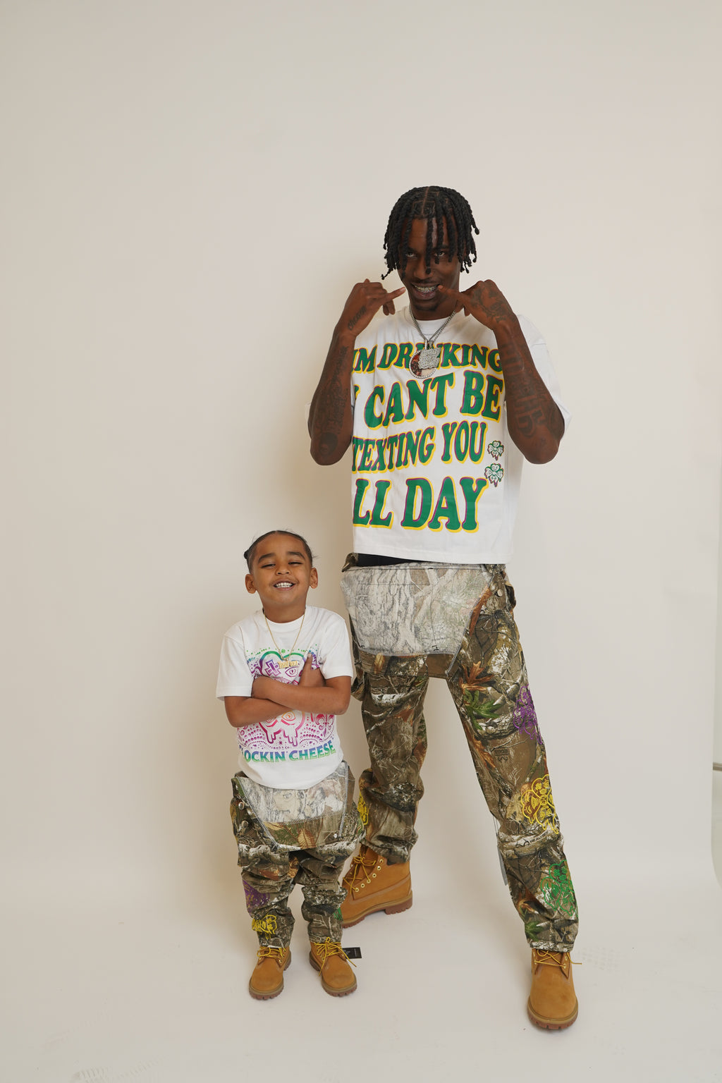 CCFE Overall KIDS HUNTER CAMO (MARDI GRAS)