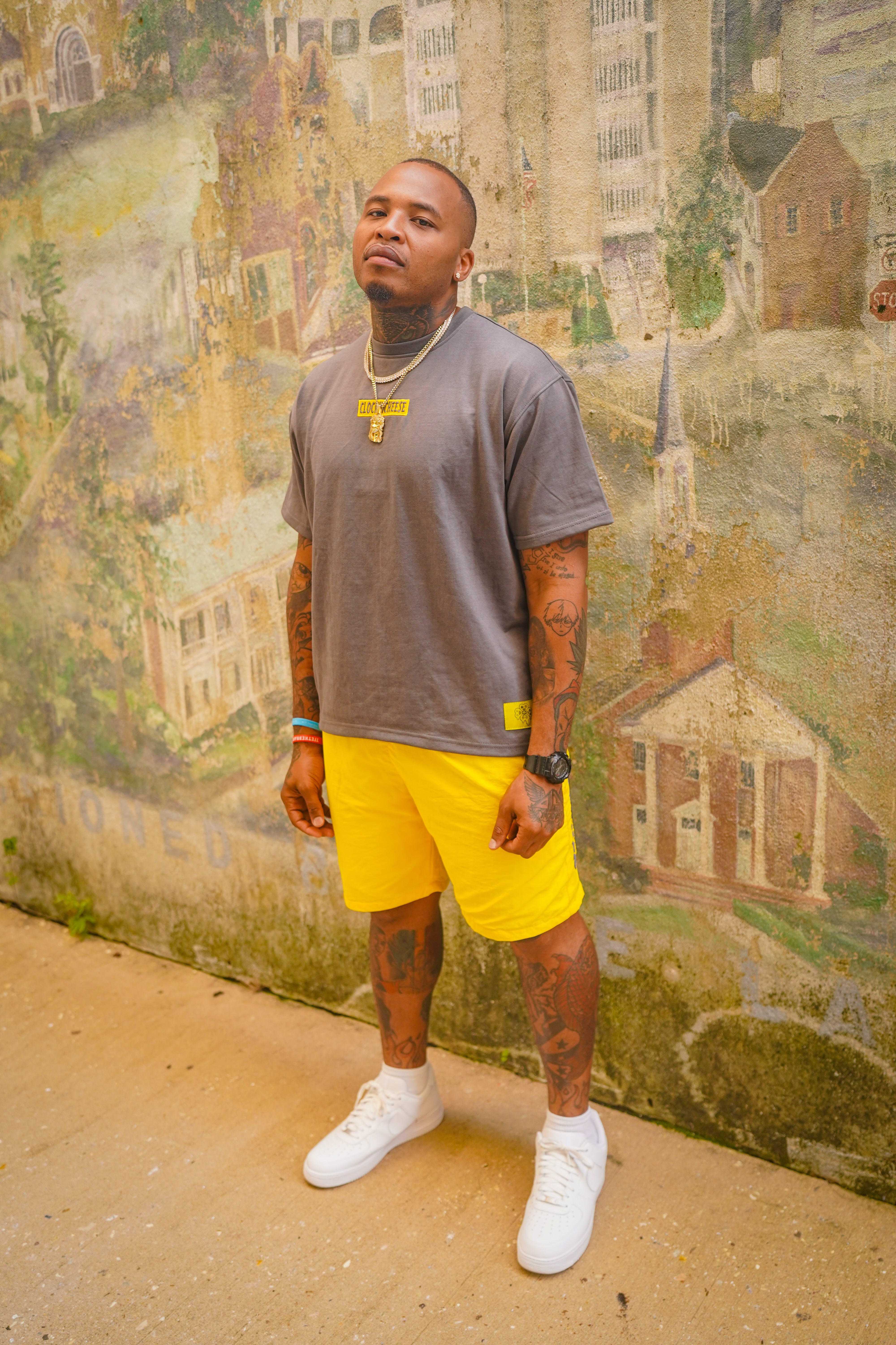 DOUBLE C’ SET GRY/YELLOW