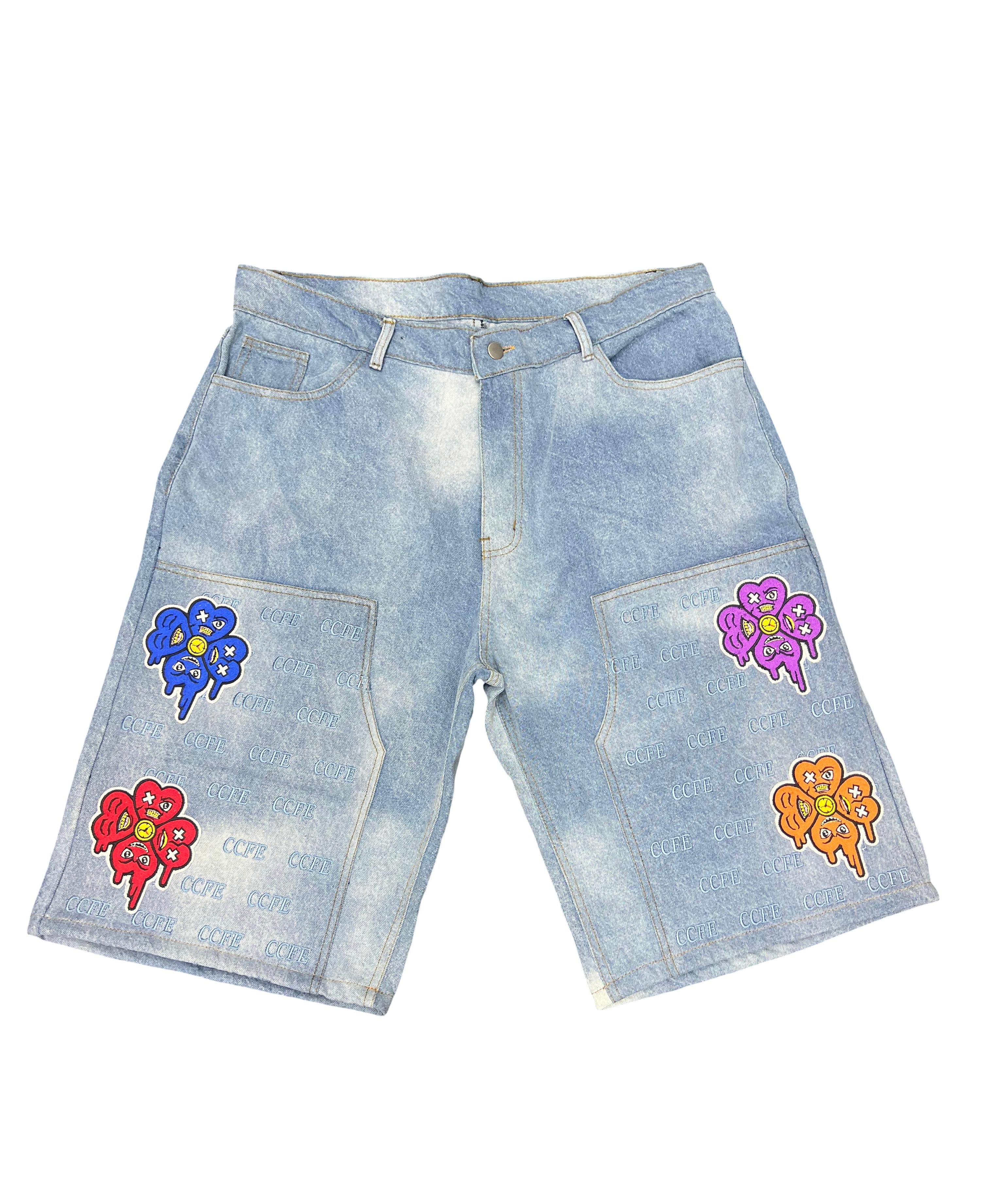 CC PATCHWORK JORTS