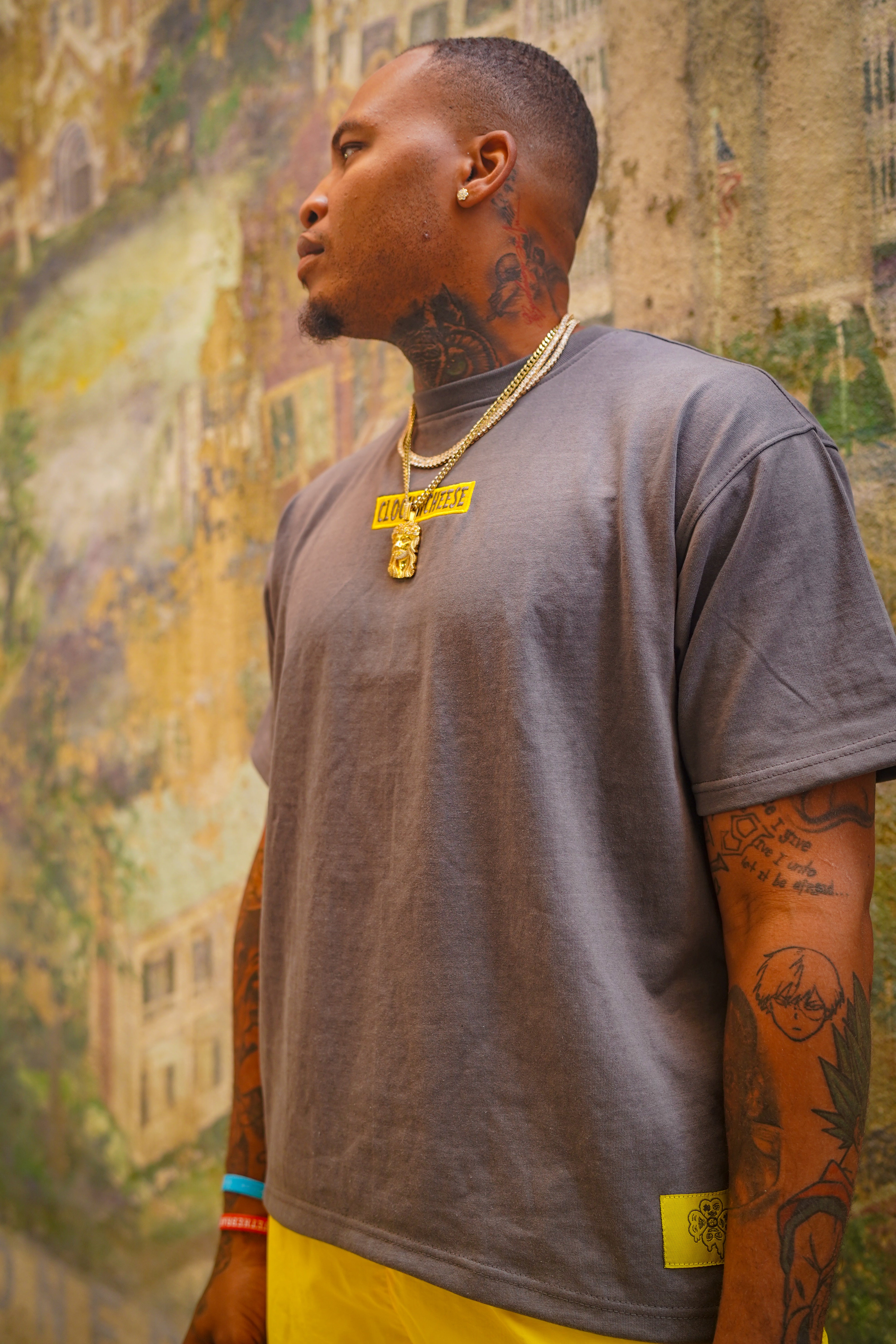 DOUBLE C’ SET GRY/YELLOW