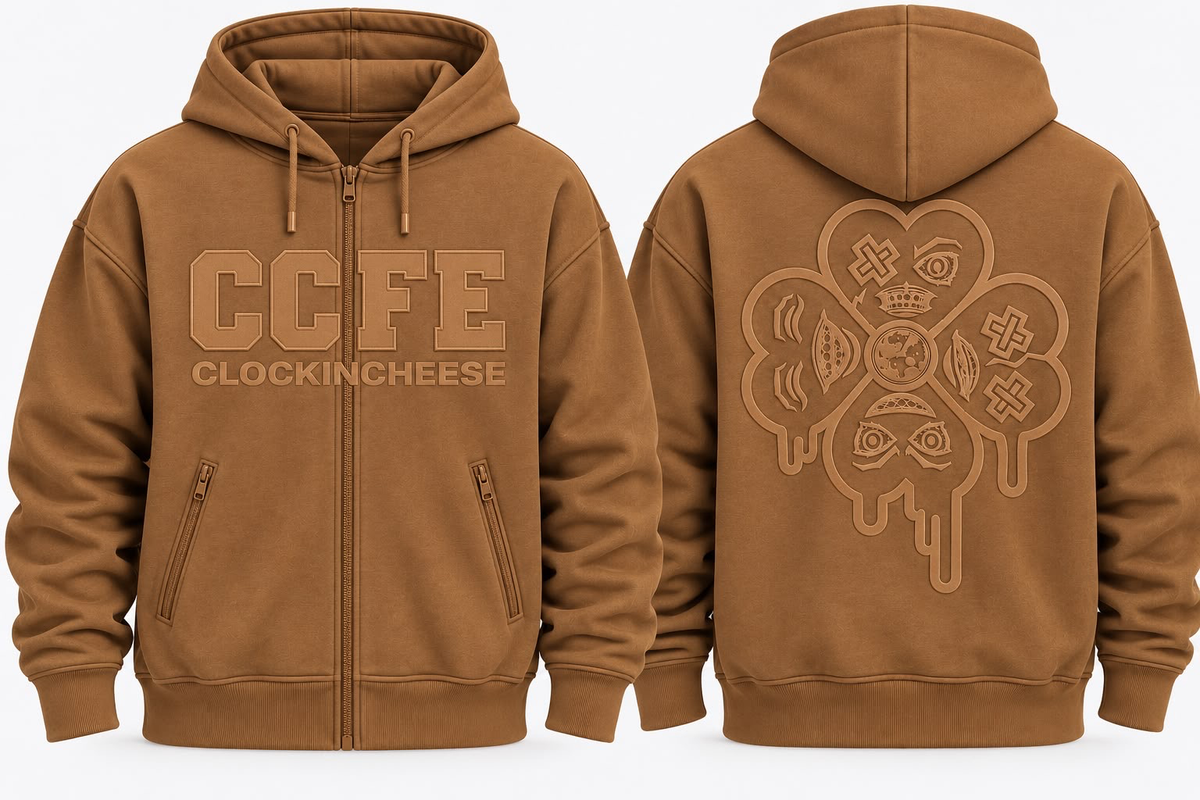 CCFE ZIP UP MOCHA