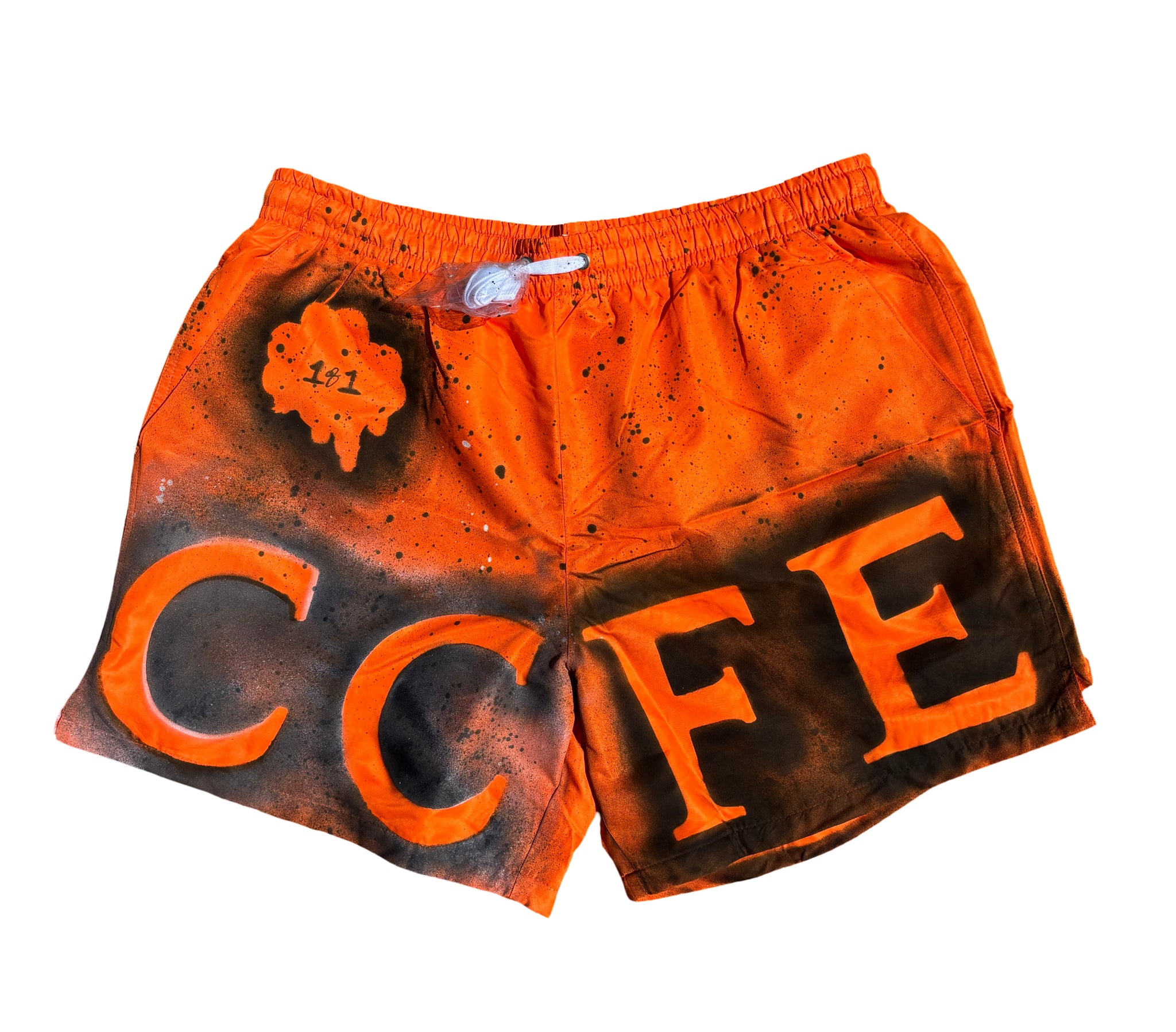 【INCHANT ME】Clock Slit Nylon Short Pants CLOCKTOBER” Nylon Shorts – Clockin Cheese