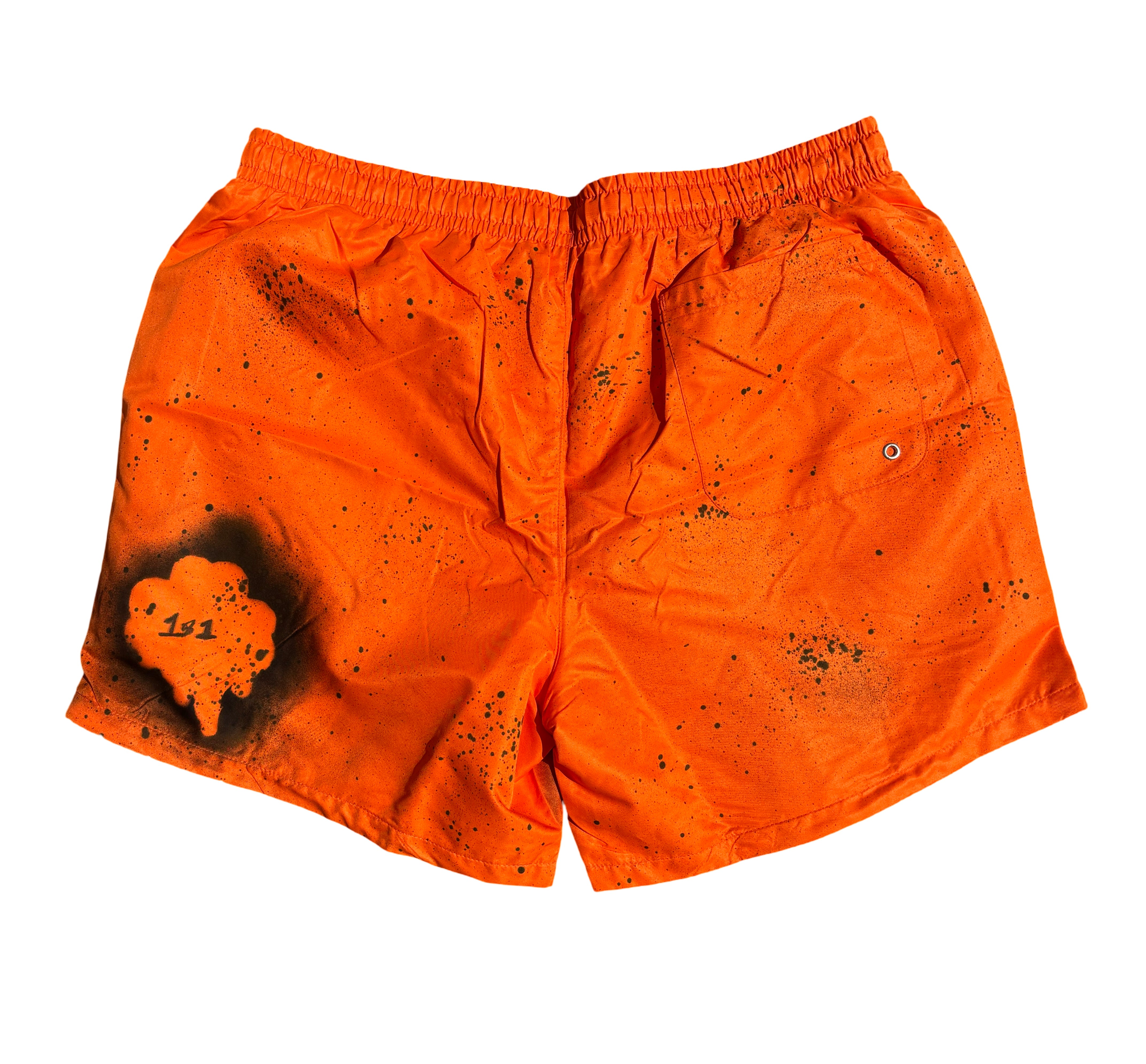 “CLOCKTOBER” Nylon Shorts