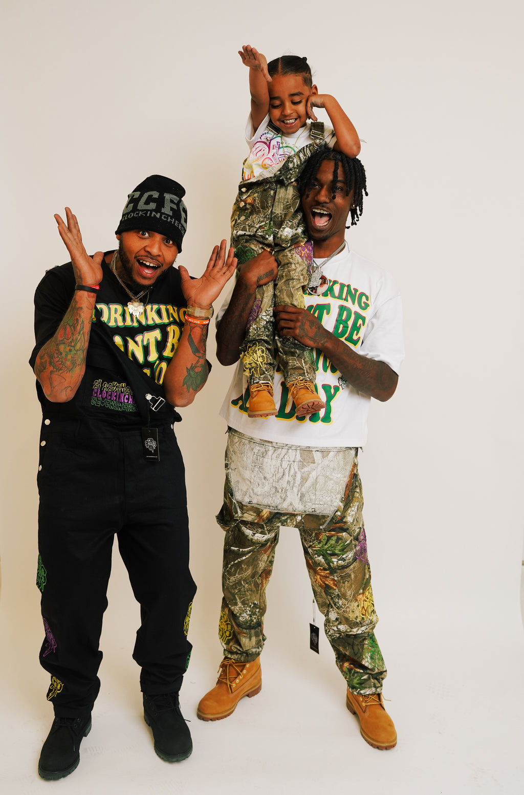 CCFE OVERAL (MARDI GRAS) BLACK