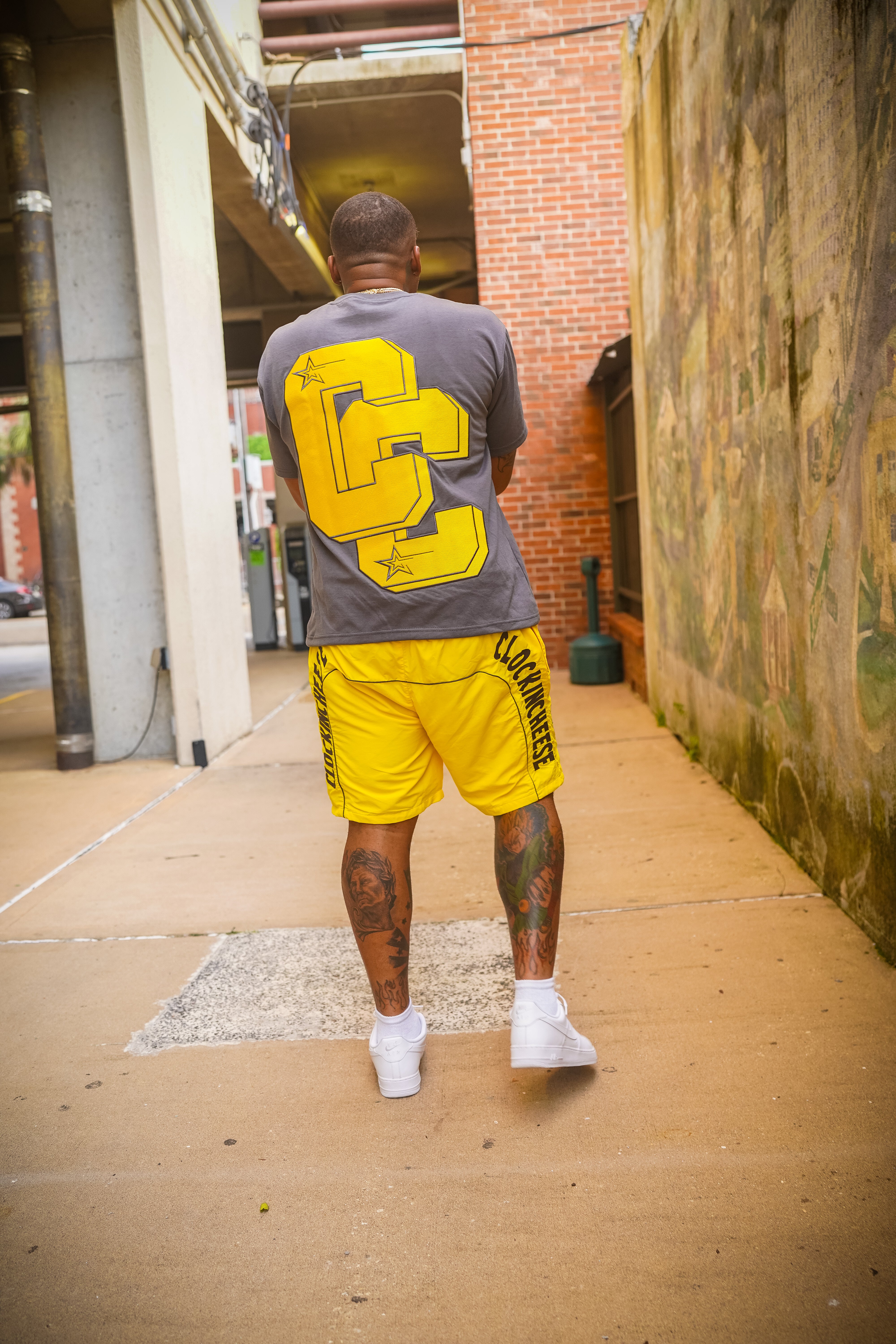DOUBLE C’ SET GRY/YELLOW