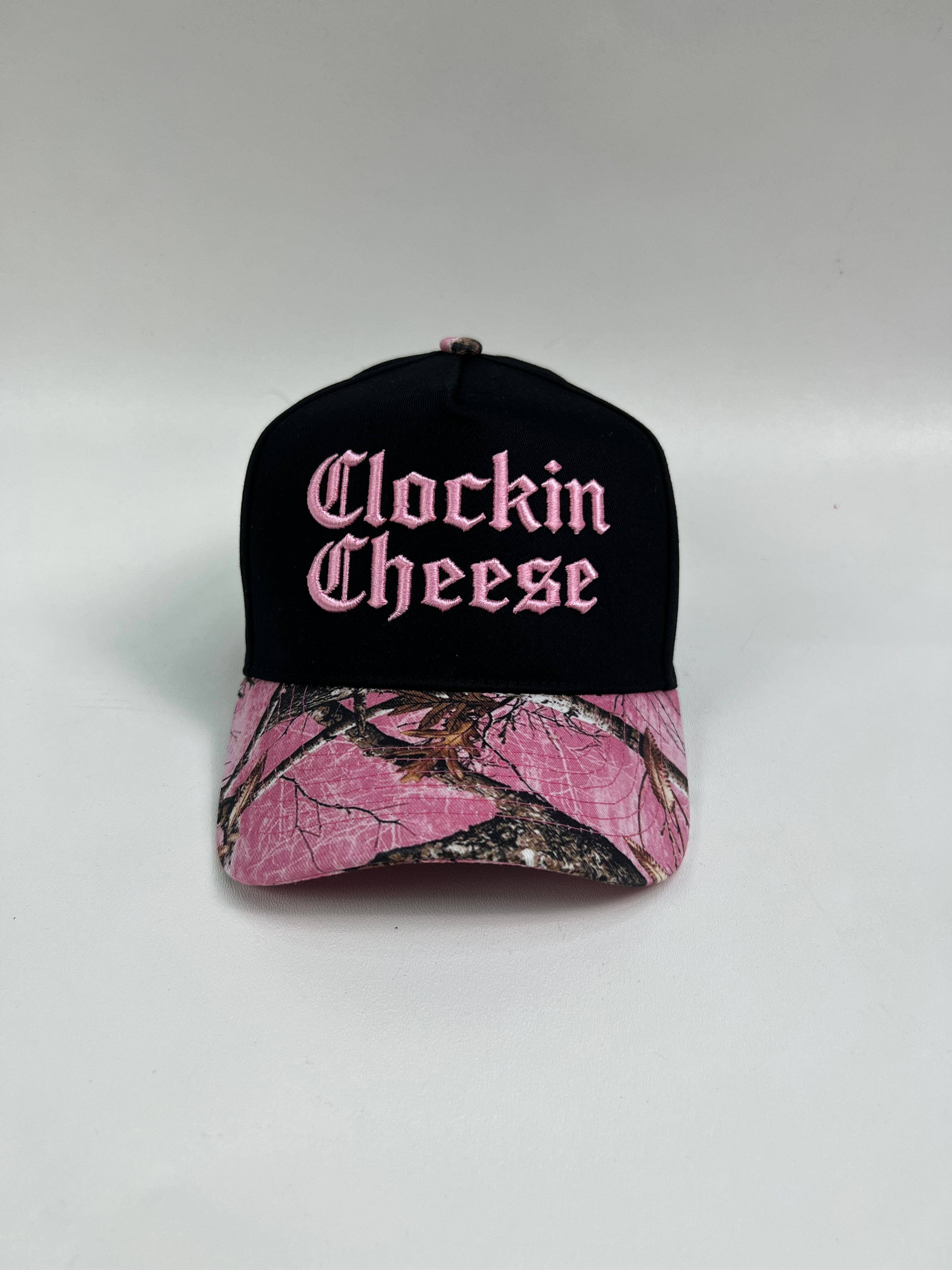 BLACK/PINK CC SNAPBACK