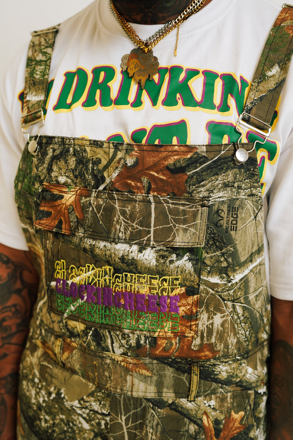 CCFE Overall HUNTER CAMO (MARDI GRAS)