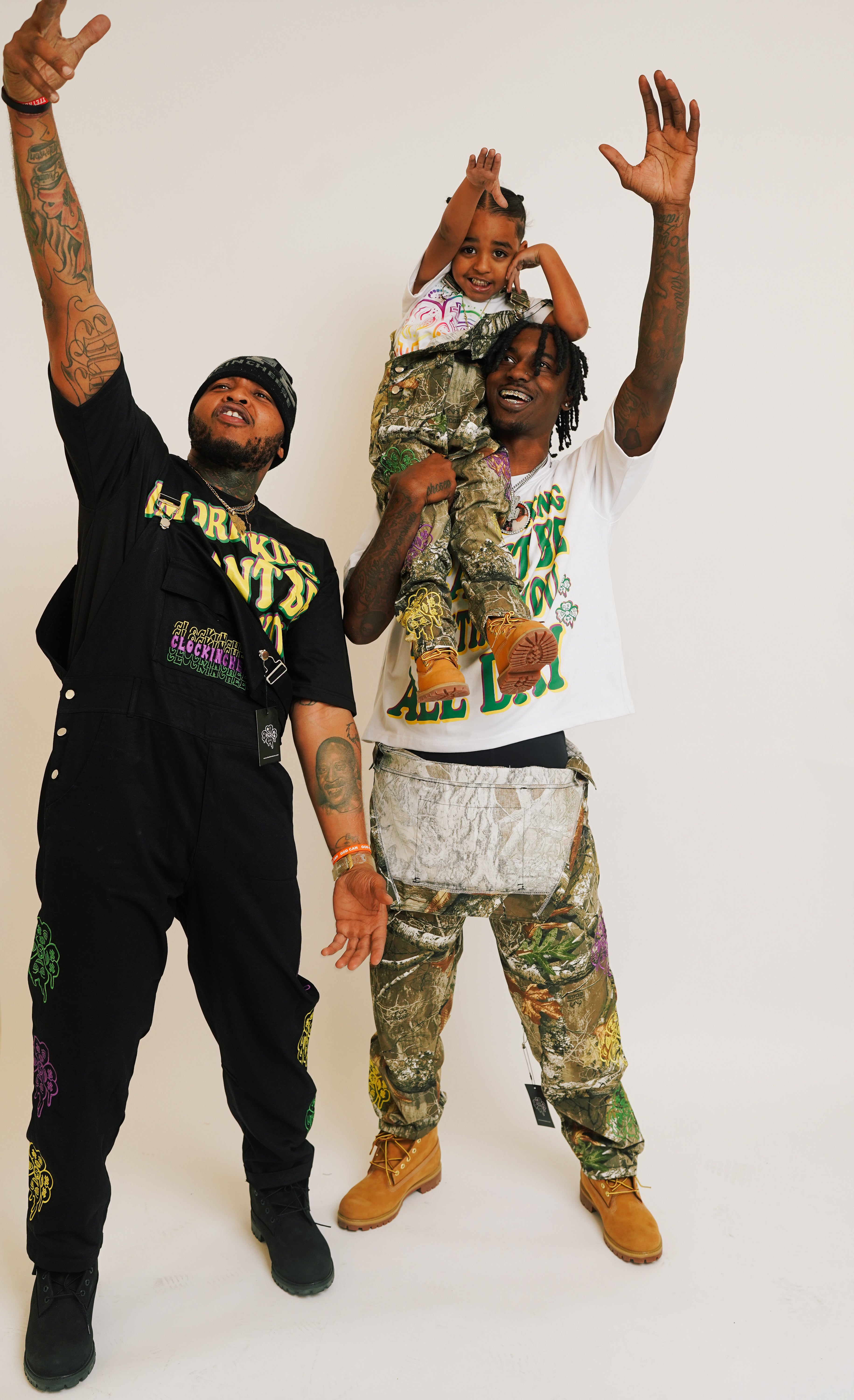 CCFE OVERAL (MARDI GRAS) BLACK