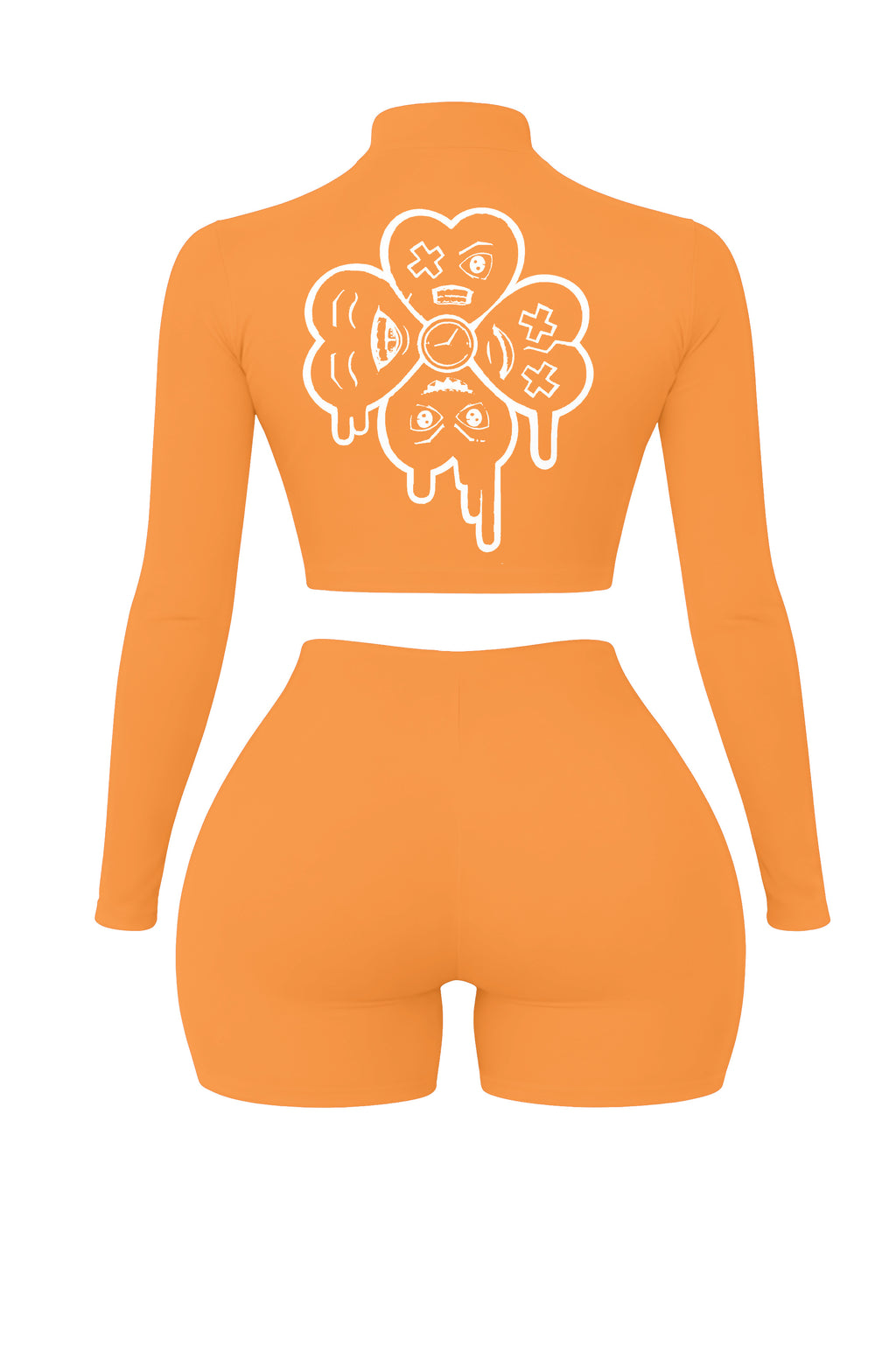 CC WOMENS SET *ORANGE*