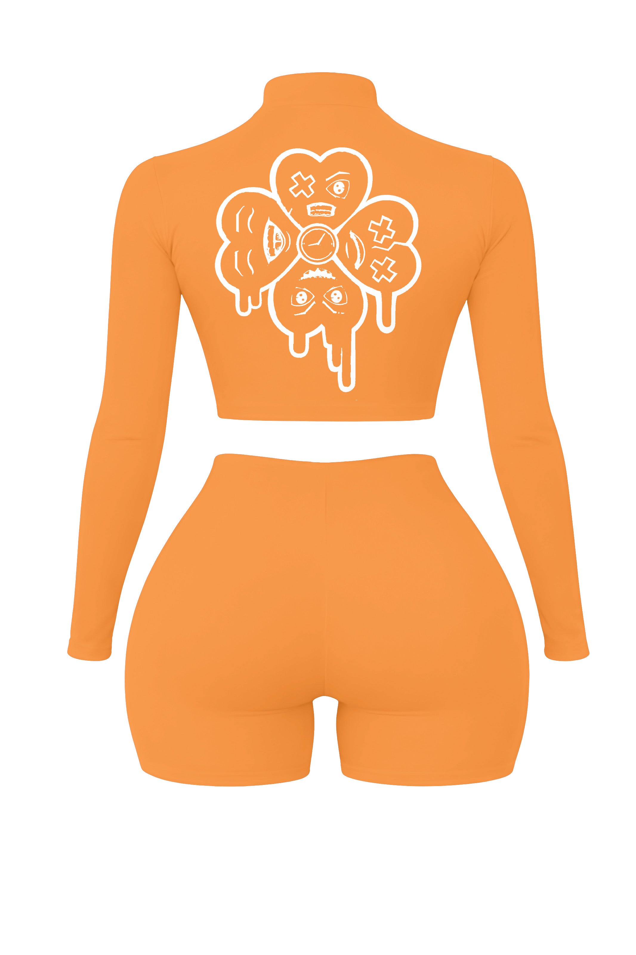 CC WOMENS SET *ORANGE*