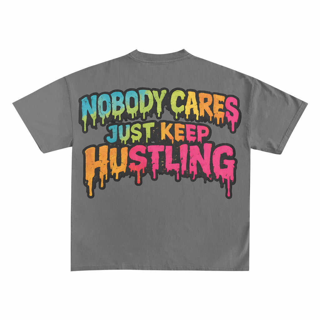 GREY “TROLLI” GRAPHIC TEE *PRE ORDER*
