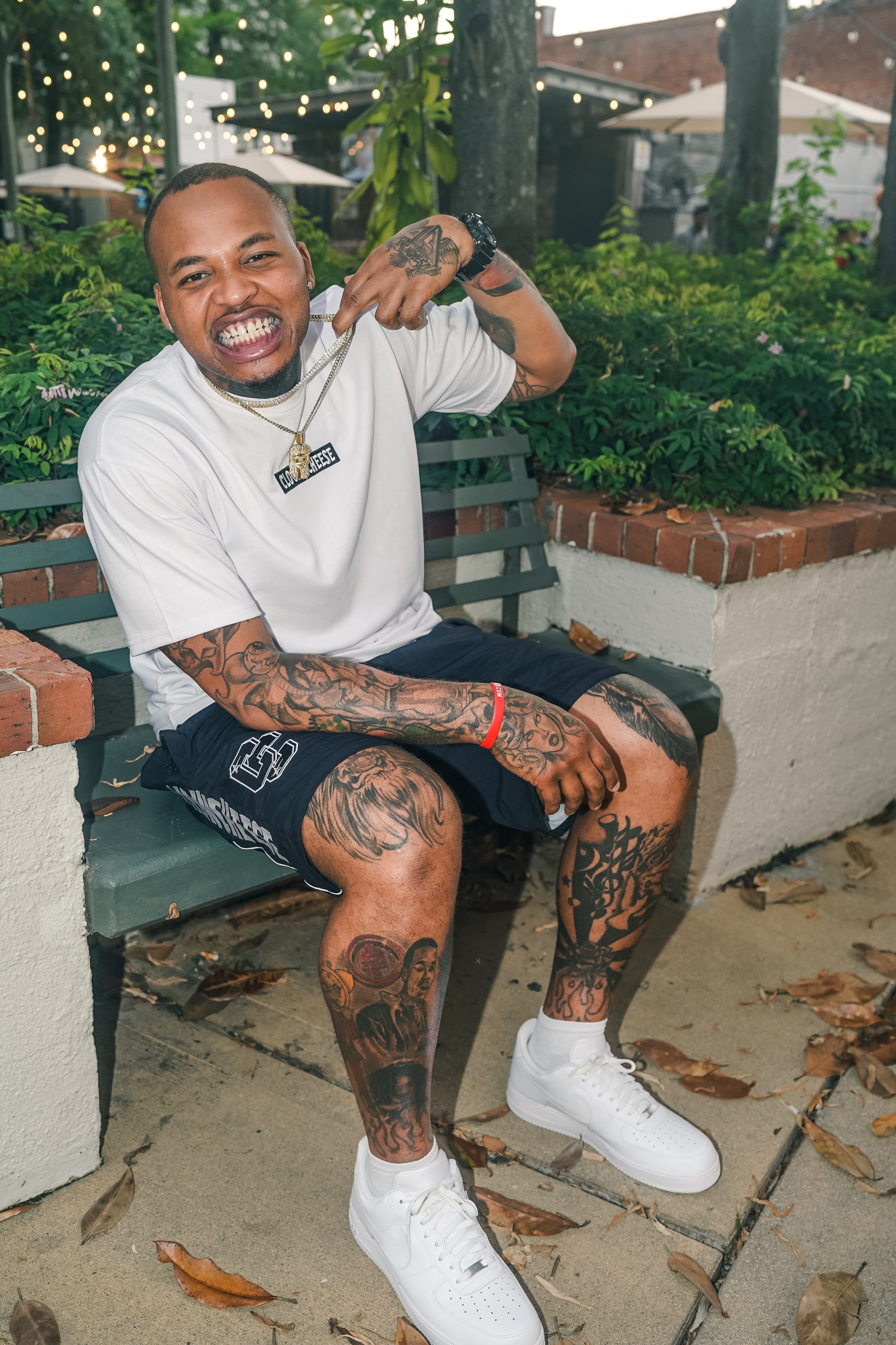 DOUBLE C’s SET WHT/BLK